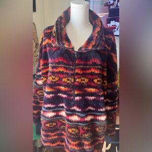 LuLaRoe Multicolor Fleece pullover